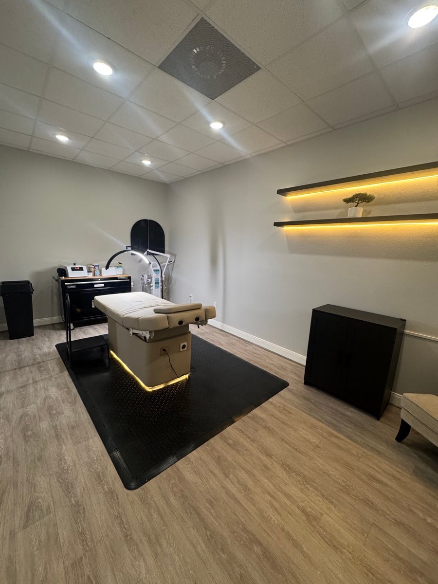 A treatment room at NAKED Woodlands